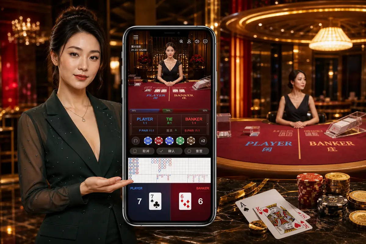 wking88 live casino baccarat dealer langsung